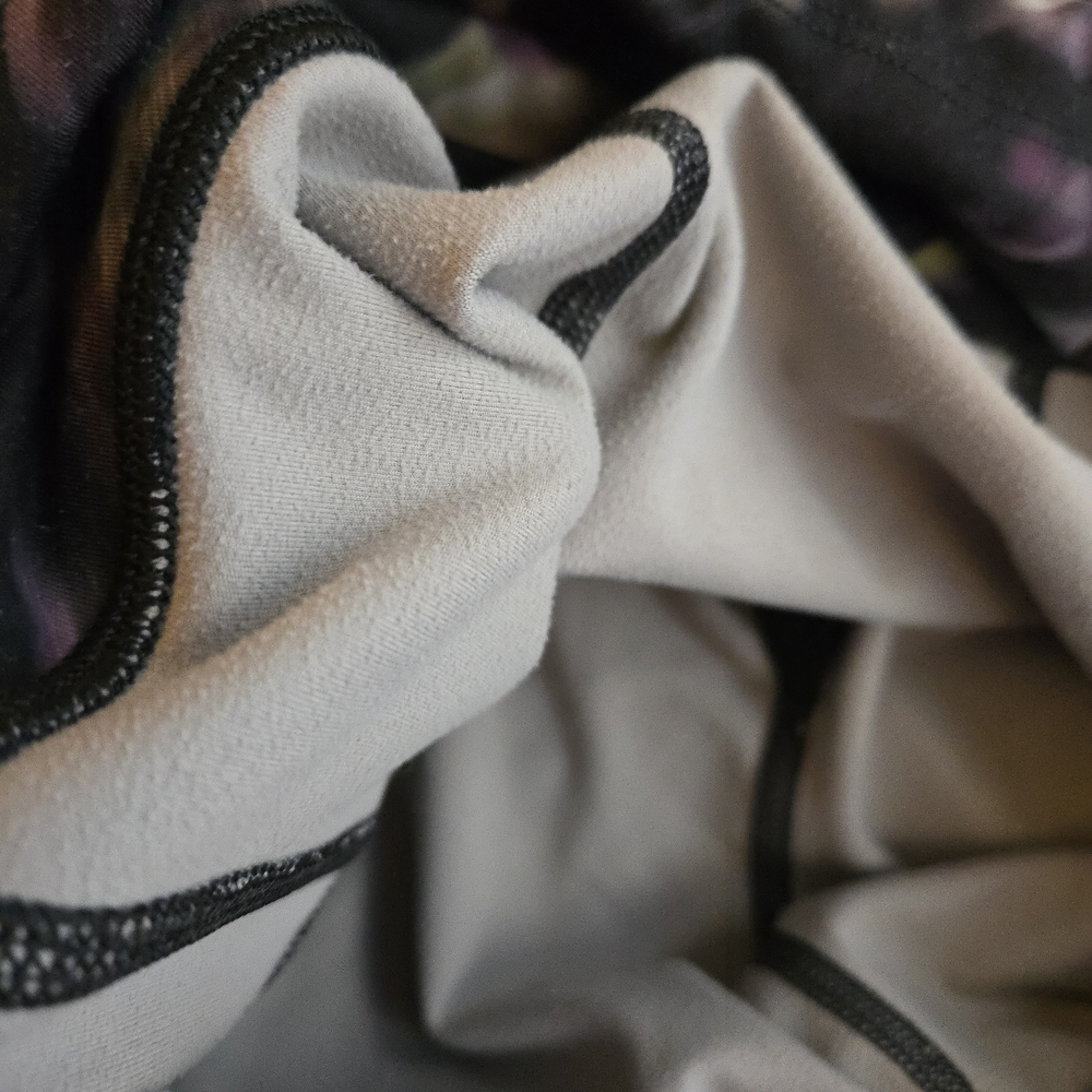 Athleta Small Tall Inseam Rainier High Rise Leggings Lyra Garden Black Purple - Picture 6 of 16